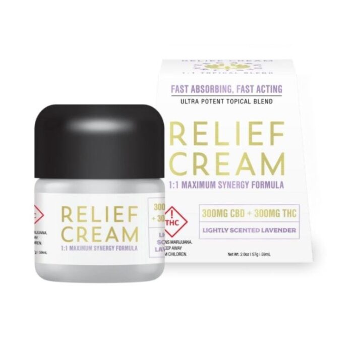 Escape Artists - Relief Cream - Unscented - CBD 25mg - Image 1