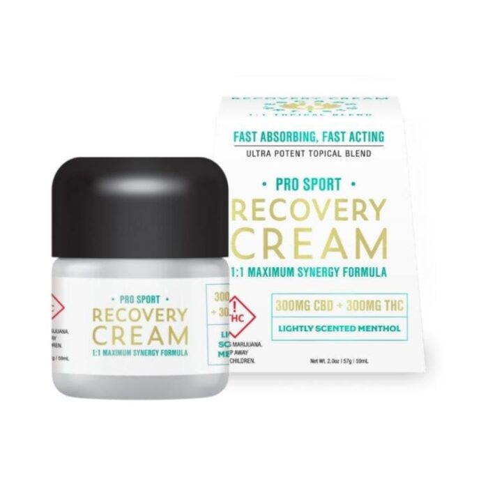 Escape Artists - Pro Sport Cream - 1:1 CBD:THC 300mg - Image 1
