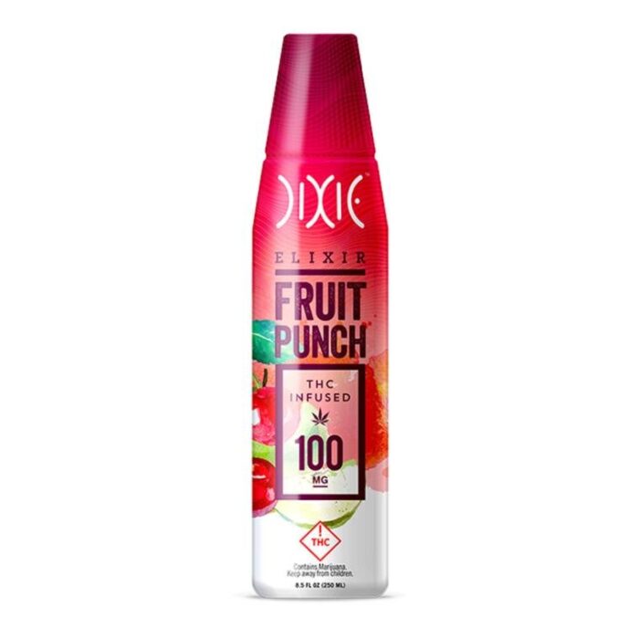 Dixie - Elixir - Fruit Punch - Hybrid - 100mg - Image 1