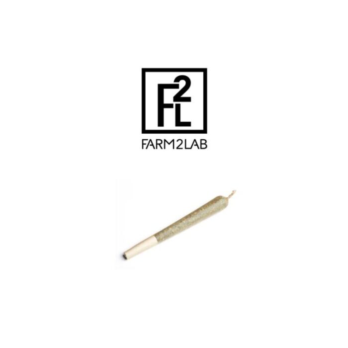 Farm 2 Lab Preroll - Premium Blend Hybrid 1g - Image 1
