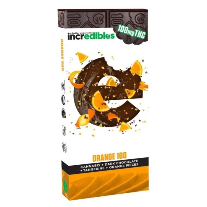 Incredibles - Bar - Orange 100mg - Image 1