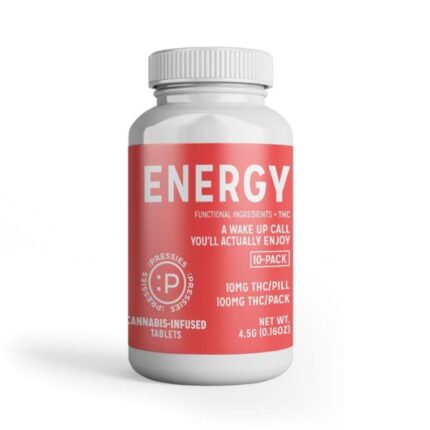 Pressie - Energy 10mg 10-pack - Sativa - 100mg