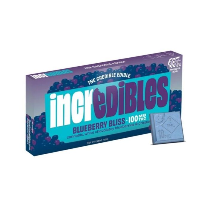Incredibles - Bar - Blueberry Bliss 100mg - Image 1